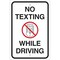 Brady Traffic Sign, 18 in H, 12 in W, Aluminum, Rectangle, English, 141812 141812 - alternate 1